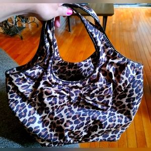 Kate Spade Leopard Bow Hobo